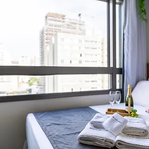  Apartamento Estudios Ao Lado Do Allianz Park, Piscina, Vaga